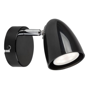 Rabalux - Foco de parede 1xGU10/5W/230V preto