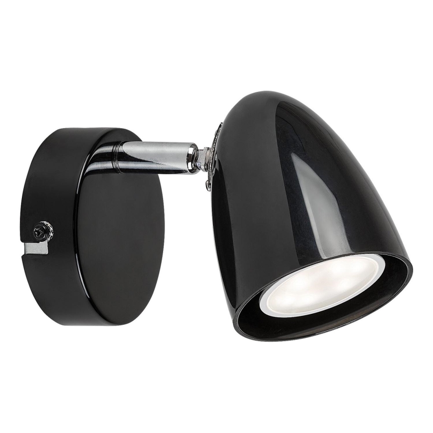Rabalux - Foco de parede 1xGU10/5W/230V preto