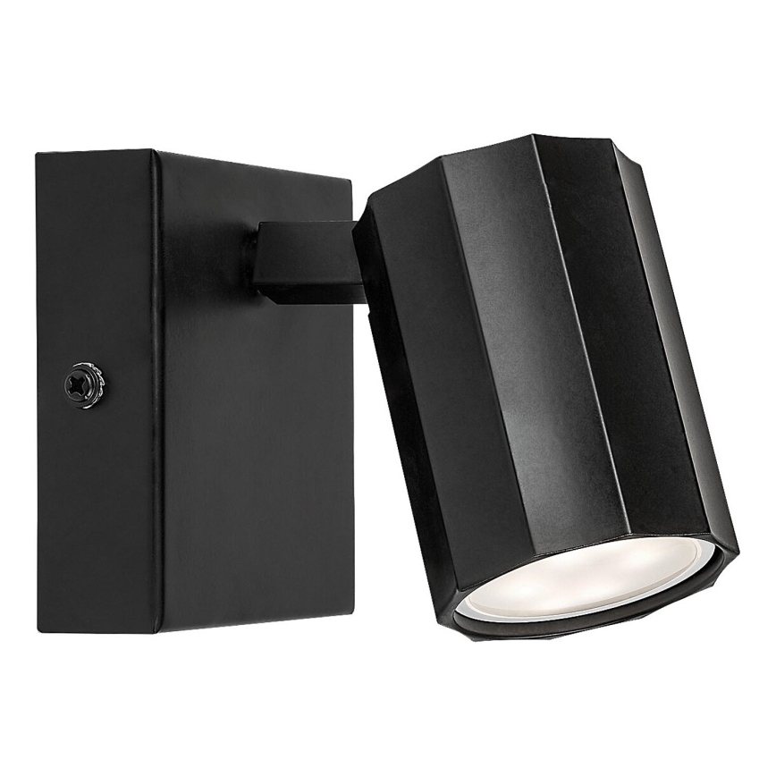 Rabalux - Foco de parede 1xGU10/5W/230V preto