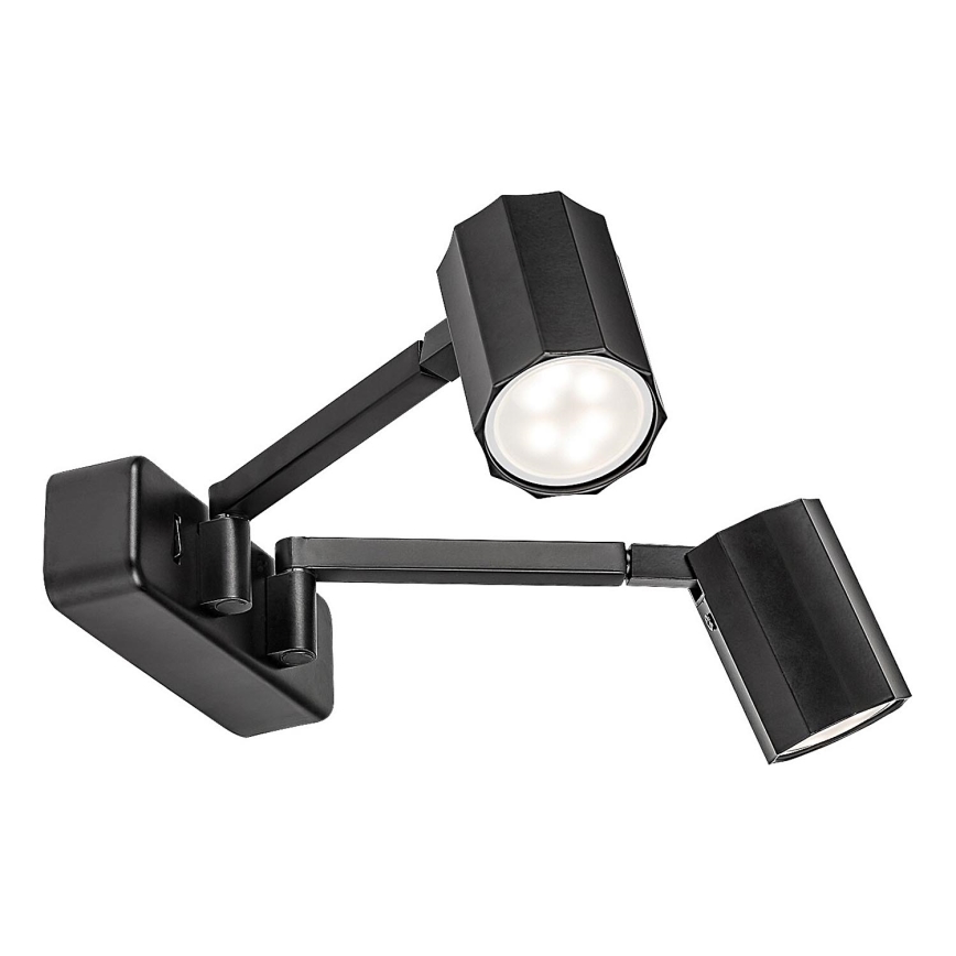 Rabalux - Foco de parede 2xGU10/5W/230V