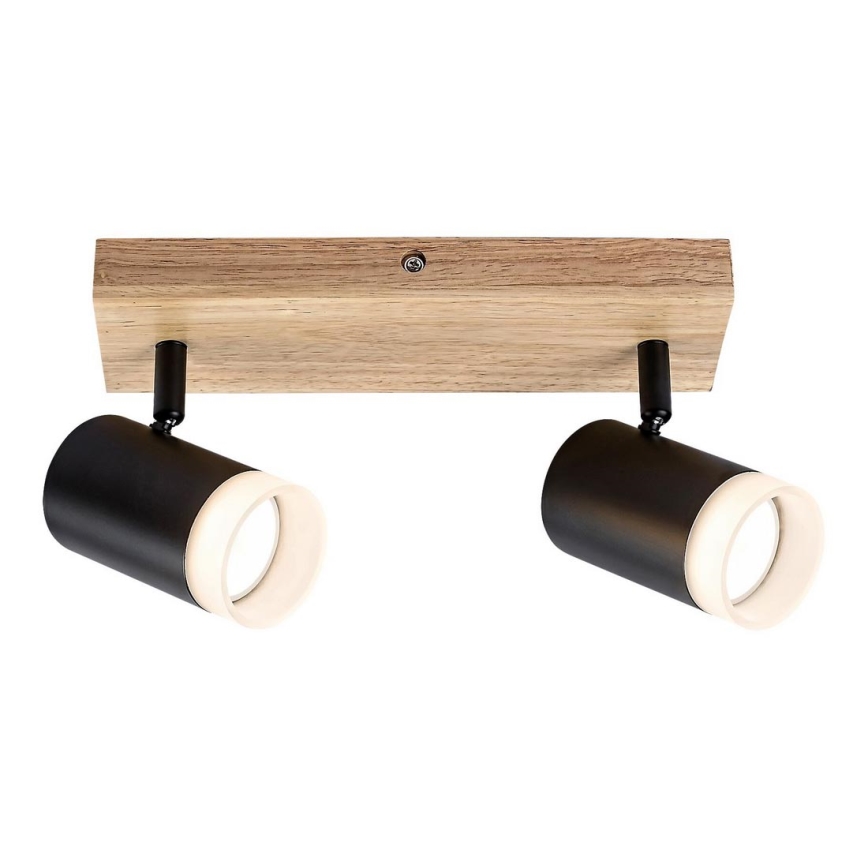 Rabalux - Foco de teto 2xGU10/5W/230V carvalho