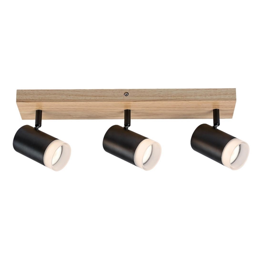 Rabalux - Foco de teto 3xGU10/5W/230V carvalho