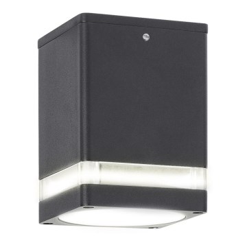 Rabalux - Foco exterior 1xGU10/35W/230V quadrado IP54