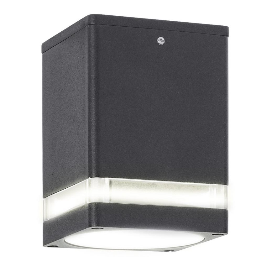 Rabalux - Foco exterior 1xGU10/35W/230V quadrado IP54