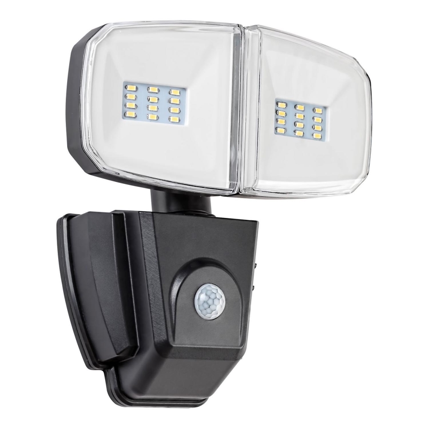 Rabalux - Holofote solar LED com sensor LED/12W/3,7V IP44