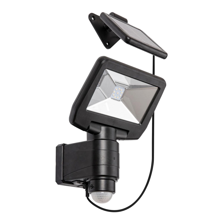 Rabalux - Holofote solar LED com sensor LED/5W/3,7V IP44