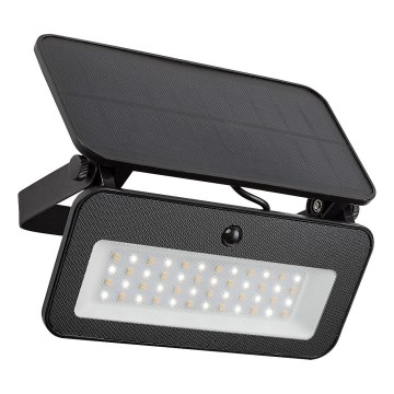 Rabalux - Holofote solar LED com sensor LED/8W/3,7V 3000/4000/6500K IP65