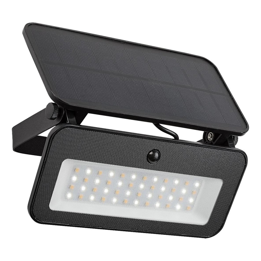Rabalux - Holofote solar LED com sensor LED/8W/3,7V 3000/4000/6500K IP65