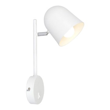 Rabalux - Iluminação de parede EGON 1xE14/40W/230V branca