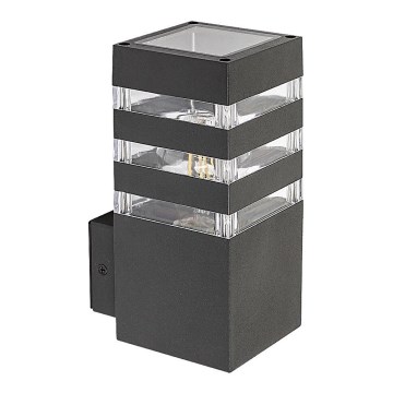 Rabalux - Iluminação de parede exterior 1xE27/12W/230V IP44