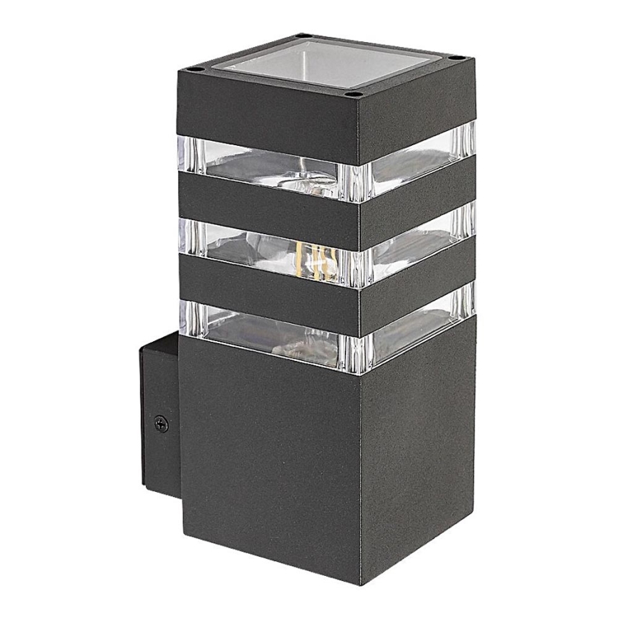 Rabalux - Iluminação de parede exterior 1xE27/12W/230V IP44