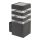 Rabalux - Iluminação de parede exterior 1xE27/12W/230V IP44