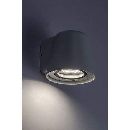 Rabalux - Iluminação de parede exterior 1xGU10/35W/230V IP54 branca