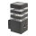 Rabalux - Iluminação de parede exterior com sensor 1xE27/12W/230V IP44