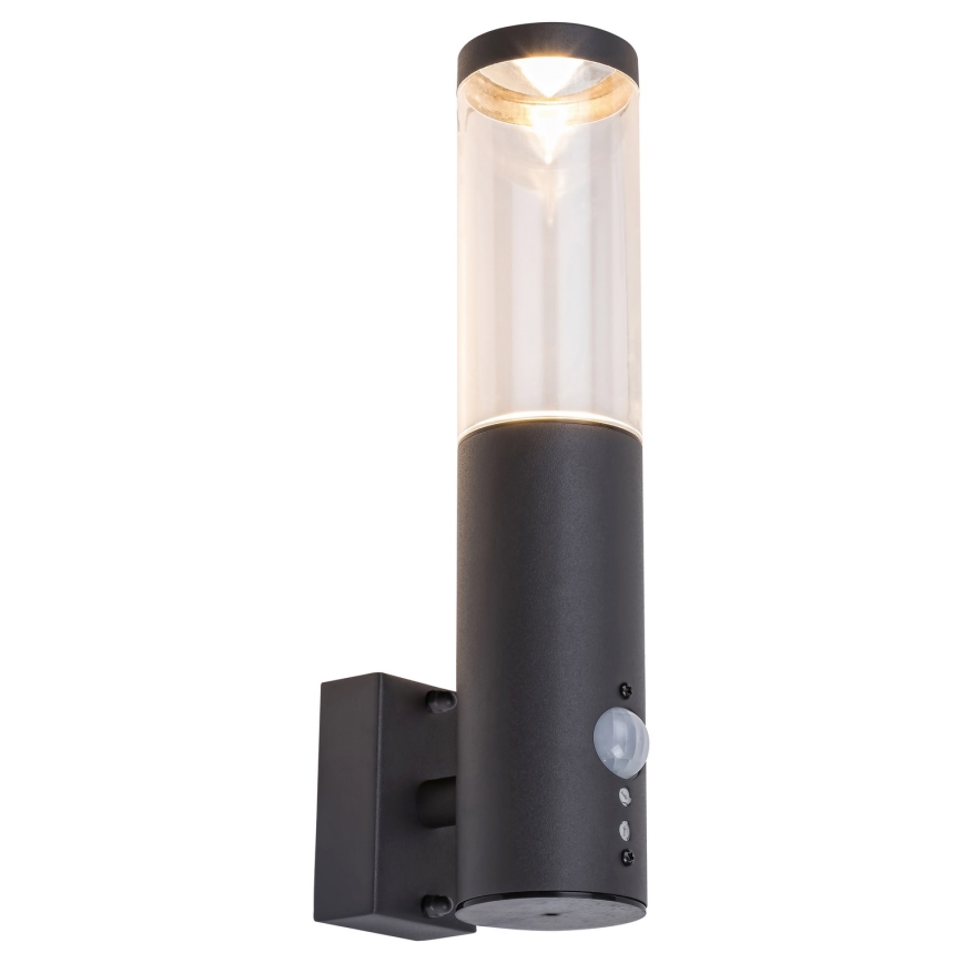 Rabalux - Iluminação de parede exterior com sensor 1xGU10/7W/230V IP44