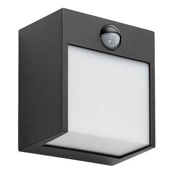 Rabalux - Iluminação de parede exterior LED com sensor LED/12W/230V IP54