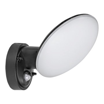 Rabalux - Iluminação de parede exterior LED com sensor LED/12W/230V IP54