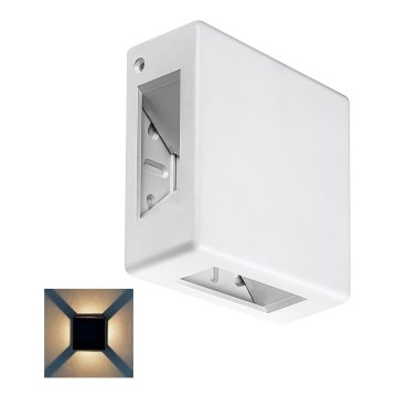 Rabalux - Iluminação de parede exterior LED LED/6W/230V IP54 branca