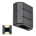 Rabalux - Iluminação de parede exterior LED LED/6W/230V IP54 preta