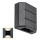 Rabalux - Iluminação de parede exterior LED LED/6W/230V IP54 preta