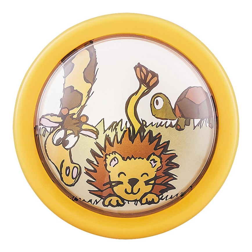 Rabalux - Iluminação de parede infantil LED LEON LED/0,3W/2xAA