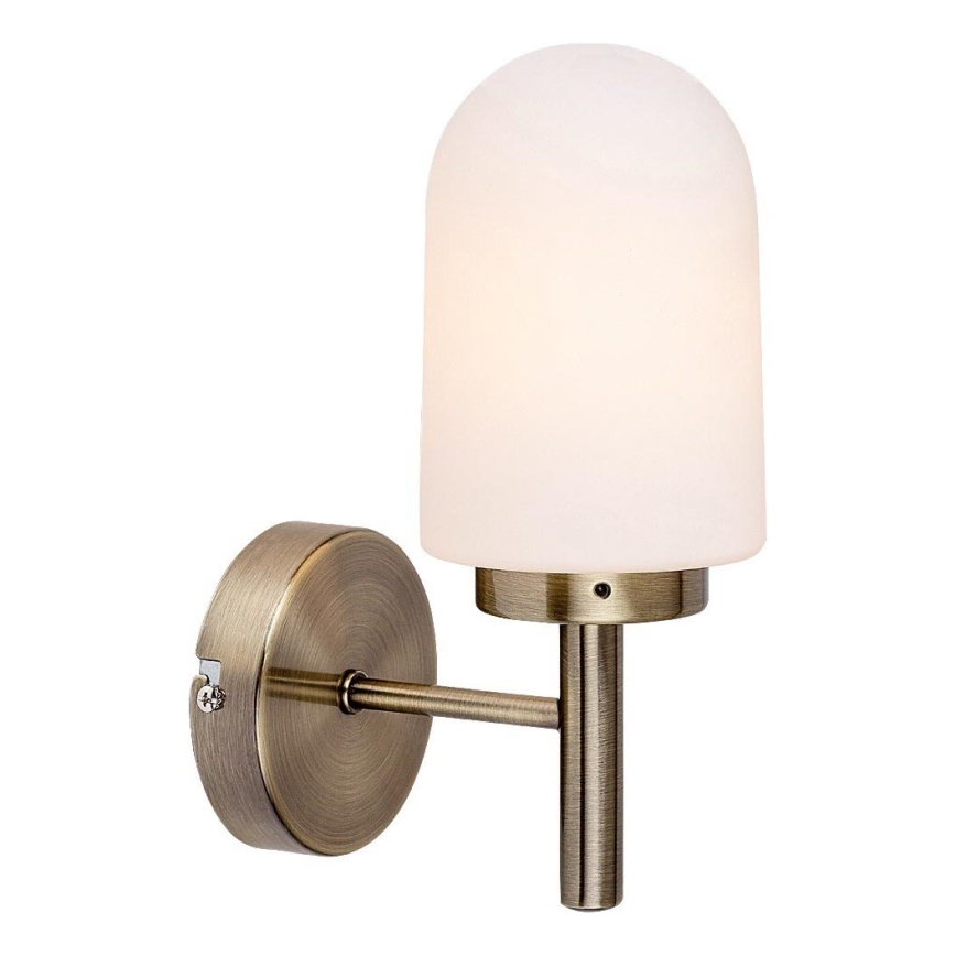 Rabalux - Iluminação de parede para casa de banho 1xE14/10W/230V IP44 bronze