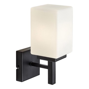 Rabalux - Iluminação de parede para casa de banho 1xE14/10W/230V IP44 preto