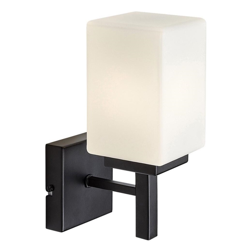 Rabalux - Iluminação de parede para casa de banho 1xE14/10W/230V IP44 preto