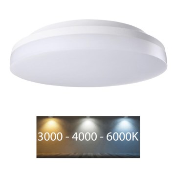Rabalux - Iluminação de teto de casa de banho LED LED/24W/230V IP54 3000K/4000K/6000K