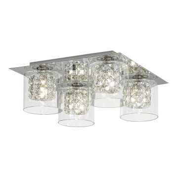 Rabalux - Iluminação de teto de cristal 4xG9/40W/230V