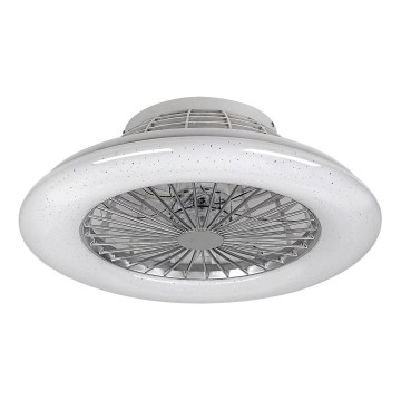 Rabalux - Iluminação de teto LED com regulação e ventoinha LED/30W/230V + CR 3000-6500K