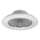 Rabalux - Iluminação de teto LED com regulação e ventoinha LED/30W/230V + CR 3000-6500K