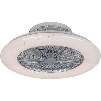 Rabalux - Iluminação de teto LED com regulação e ventoinha LED/30W/230V + CR 3000-6500K