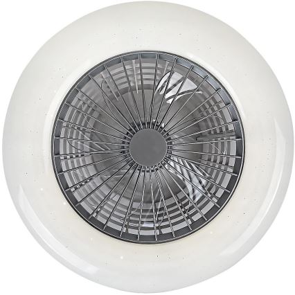 Rabalux - Iluminação de teto LED com regulação e ventoinha LED/30W/230V + CR 3000-6500K