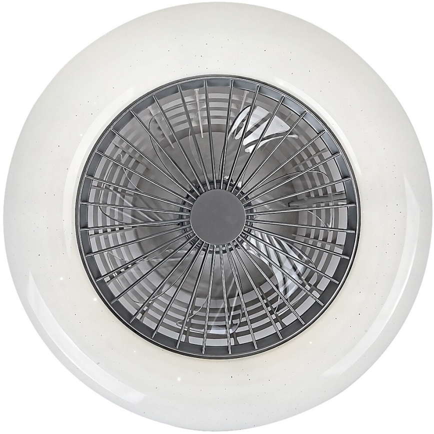 Rabalux - Iluminação de teto LED com regulação e ventoinha LED/30W/230V + CR 3000-6500K
