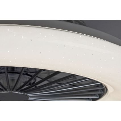 Rabalux - Iluminação de teto LED com regulação e ventoinha LED/30W/230V + CR 3000-6500K
