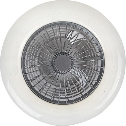 Rabalux - Iluminação de teto LED com regulação e ventoinha LED/30W/230V + CR 3000-6500K