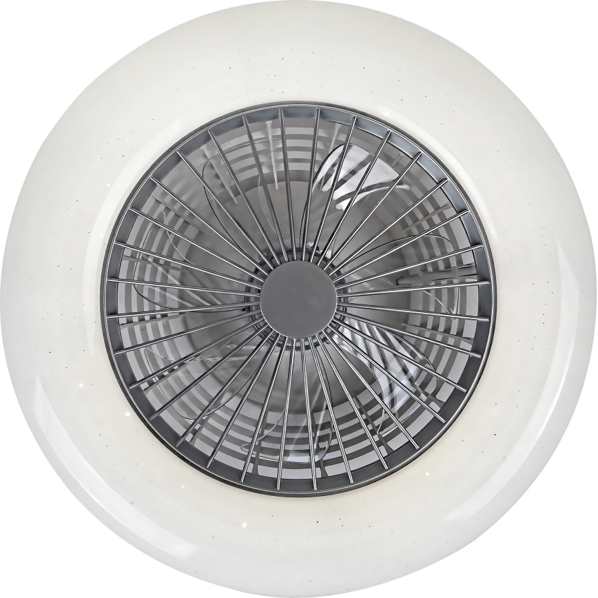 Rabalux - Iluminação de teto LED com regulação e ventoinha LED/30W/230V + CR 3000-6500K