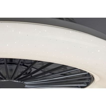 Rabalux - Iluminação de teto LED com regulação e ventoinha LED/30W/230V + CR 3000-6500K