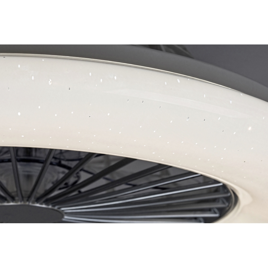 Rabalux - Iluminação de teto LED com regulação e ventoinha LED/30W/230V + CR 3000-6500K