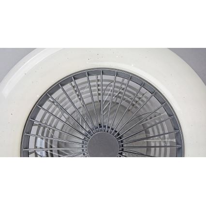 Rabalux - Iluminação de teto LED com regulação e ventoinha LED/30W/230V + CR 3000-6500K