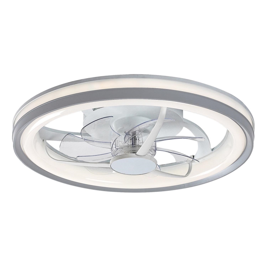 Rabalux - Iluminação de teto LED com regulação e ventoinha LED/40W/230V 3000/4000/6000K Wi-Fi + comando