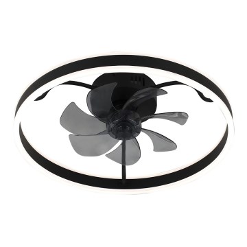 Rabalux - Iluminação de teto LED com regulação e ventoinha LED/40W/230V 3000/4000/6000K Wi-Fi + comando