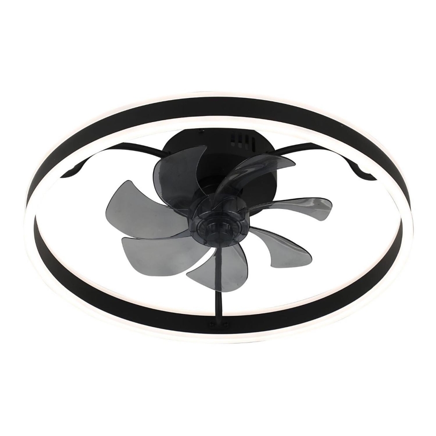 Rabalux - Iluminação de teto LED com regulação e ventoinha LED/40W/230V 3000/4000/6000K Wi-Fi + comando