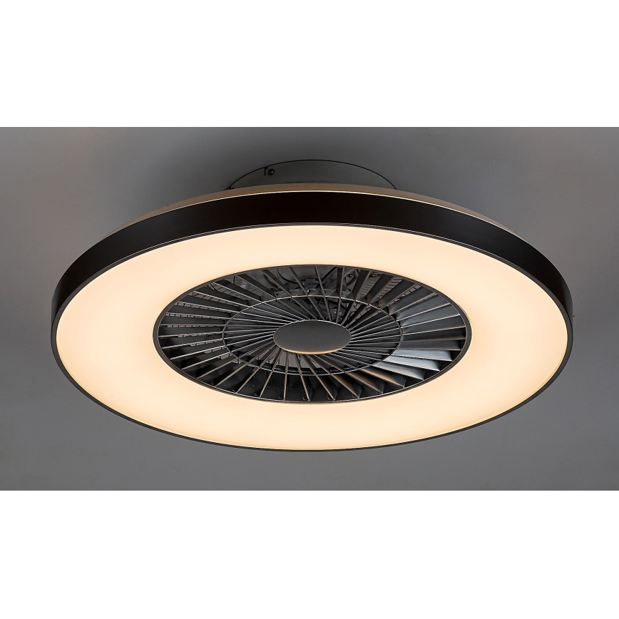 Rabalux - Iluminação de teto LED com regulação e ventoinha LED/40W/230V + CR 3000-6500K