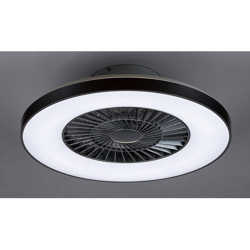 Rabalux - Iluminação de teto LED com regulação e ventoinha LED/40W/230V + CR 3000-6500K