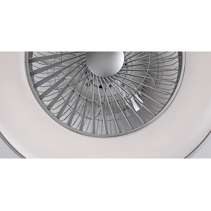 Rabalux - Iluminação de teto LED com regulação e ventoinha LED/40W/230V + CR 3000-6500K