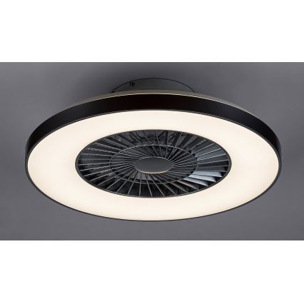 Rabalux - Iluminação de teto LED com regulação e ventoinha LED/40W/230V + CR 3000-6500K