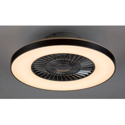 Rabalux - Iluminação de teto LED com regulação e ventoinha LED/40W/230V + CR 3000-6500K