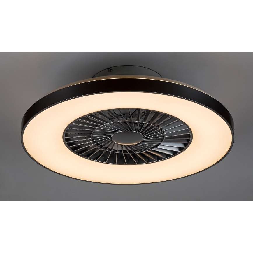 Rabalux - Iluminação de teto LED com regulação e ventoinha LED/40W/230V + CR 3000-6500K